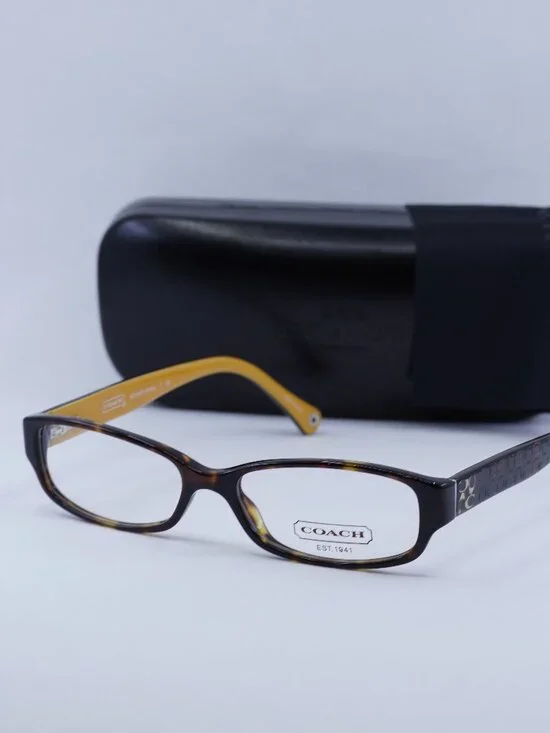 Final Price! Coach Emily HC6001 5055 Havana Eyeglasses 50mm
