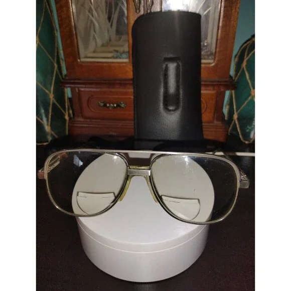 Vintage Zimco Jeremy SR Eyeglass Frames 58□18 145 Brown Retro Optical w/ Case