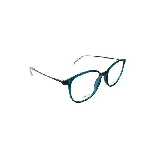 NEW Esprit ET33480 round Teal Eyeglasses