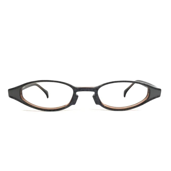 ogi Petite Eyeglasses Frames MOD. A7053 COL. 172 Brown Gray Oval 44-20-140