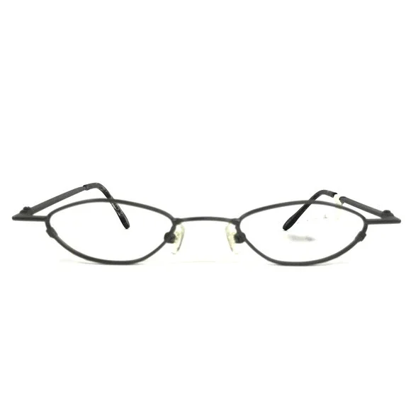 ogi Petite Eyeglasses Frames 9013 COL. 13 Gunmetal Oval Wire Rim 42-21-135