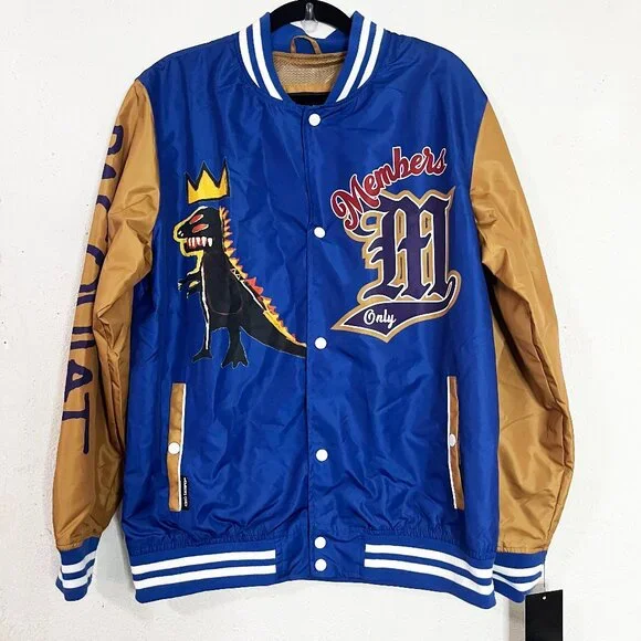 Jean-Michel‎ Basquiat x Members Only Bomber Jacket NWT Size Medium
