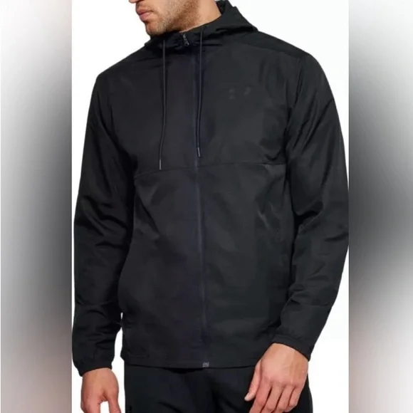 Under Armour Men's Black Windbreaker