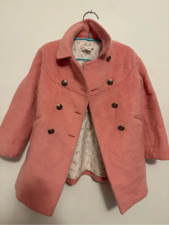 Bonpoint wool and mohair blend double breasted peacoat size 6