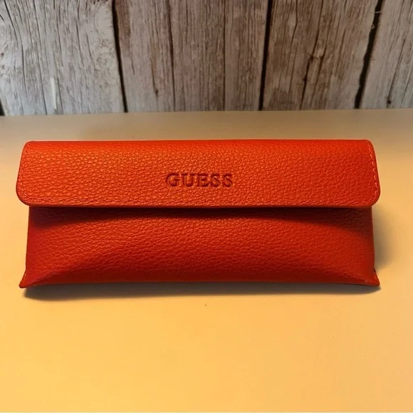 GUESS Red Sunglasses Case