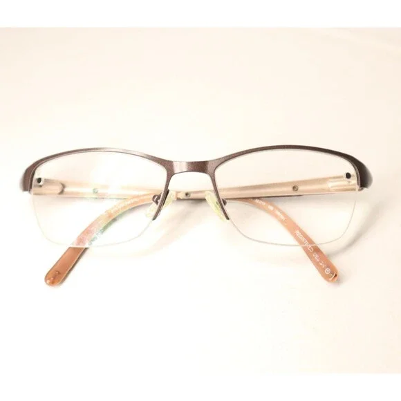 Morel France KOALI 8032K MM081 Women's Eyeglasses 52-17-135 Brown FRAMES ONLY