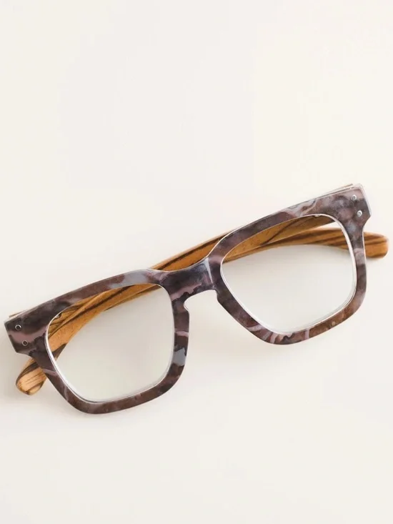 New Still Life‎ Pink Gray  Marble Peepers Blue Light Filter Glasses +0.00
