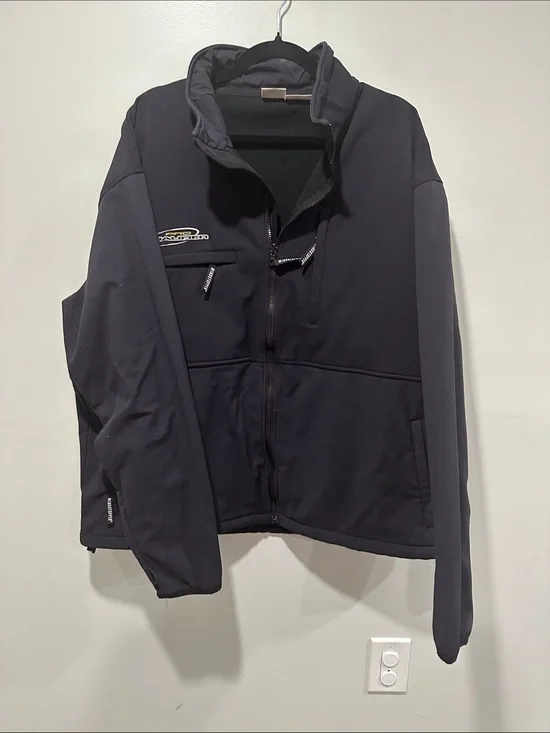 Bass Pro Shops Black Performance Softshell Jacket