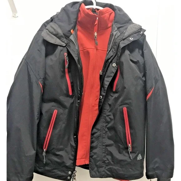 Nike ACG Stormfit Mens Small Jacket Outer Shell and Inner Liner 3 in 1
