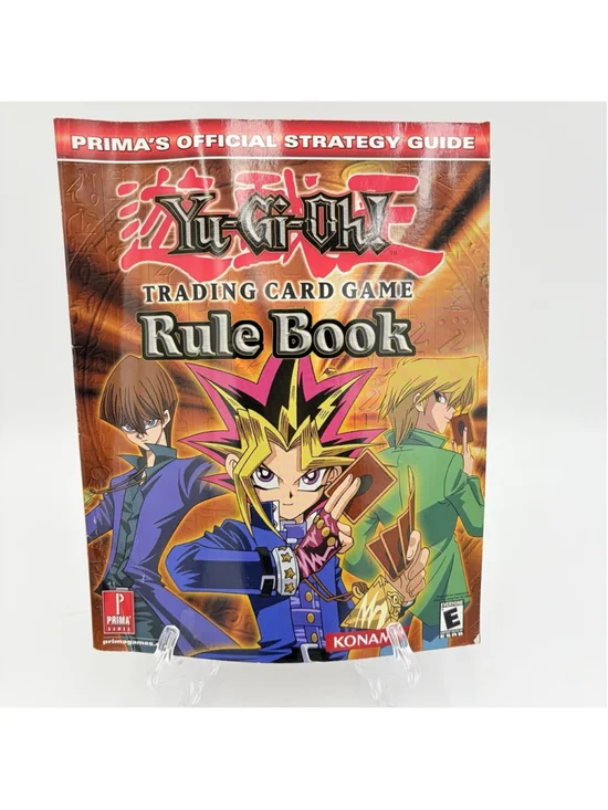 Prima Yu-Gi-Oh! Trading Card Game Rule Book Official Strategy Guide 2003 PB