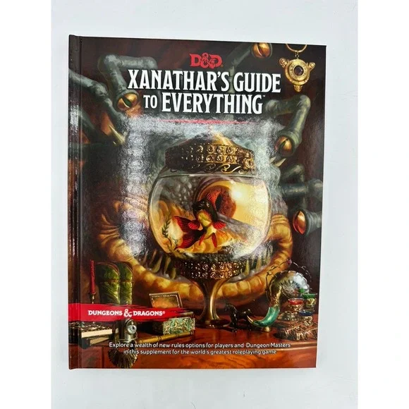 D&D 5e Xanathar's Guide to Everything Hardcover Wizards of the Coast 2017