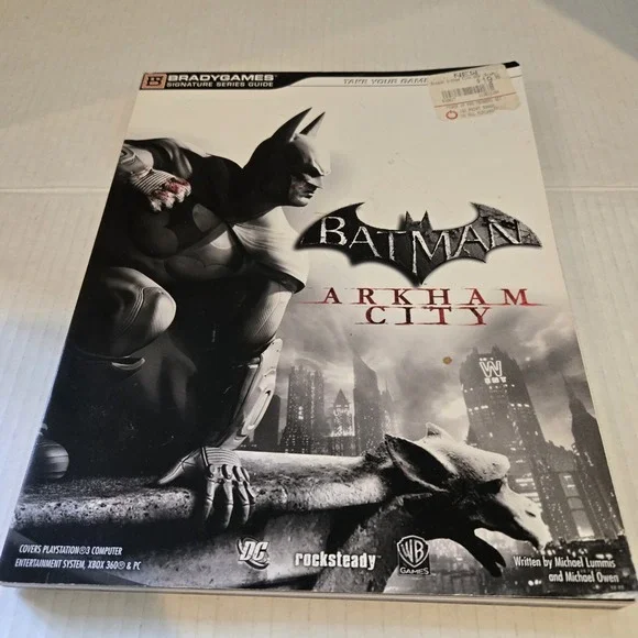 Batman: Arkham City Signature‎ Series Guide BradyGames paperback Good