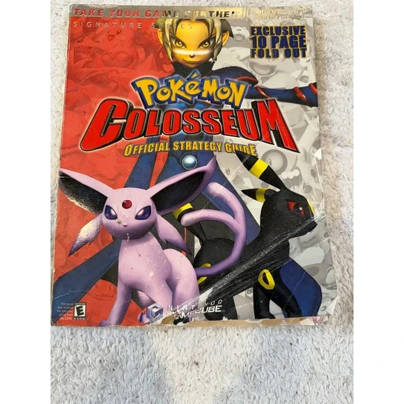 Pokemon Colosseum Official Strategy Guide BradyGames Nintendo GameCube 2004