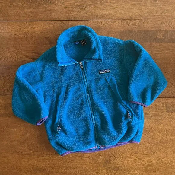Patagonia vintage Made in the USA blue fleece 5
