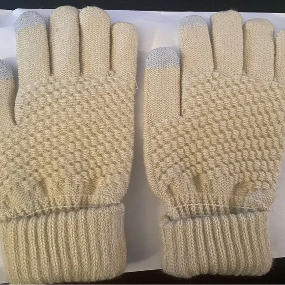 Touch Screen Knit Non-slip Outdoor Windproof Gloves