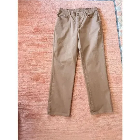 Riders by Lee Brown Straight Leg Pants Size 14M