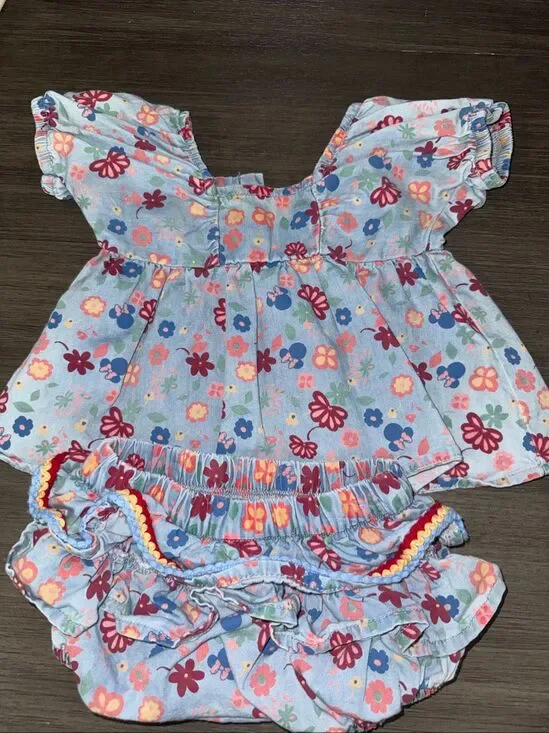 Disney Minnie Mouse Baby Girl outfit 0-3 months 3 Months