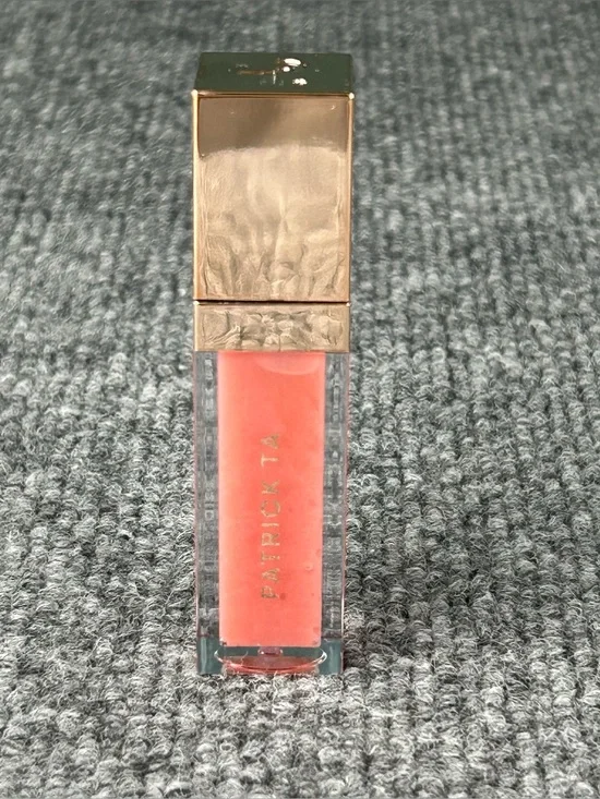 Patrick Ta Volume Plumping Gloss Mini in “2 CCs” Full .3 fl oz NWOB Soft Pink