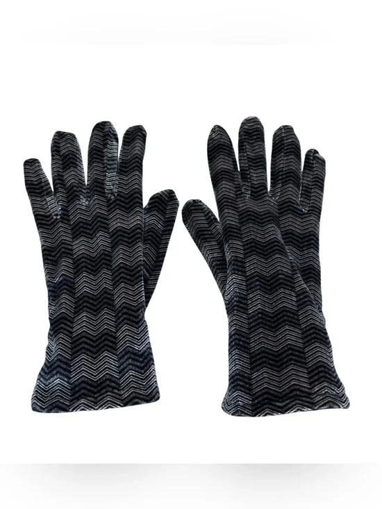 Ladies Marcus Adler Thinsulate Brand Lined Velour‎ Gloves One Size