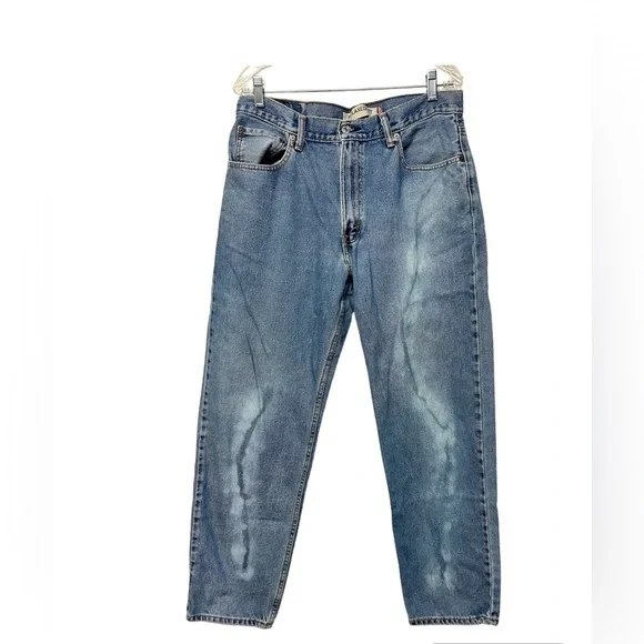 VINTAGE LEVI’S 550 90s Y2K Men’s RELAXED FIT DENIM JEANS‎ RED TAB SIZE 34X32