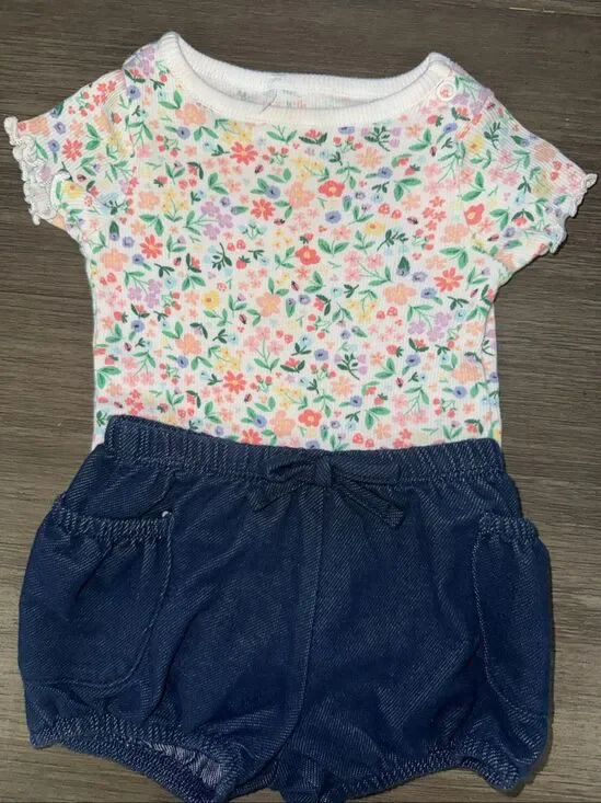 Baby Girl outfit 0-3 months 3 Months summer Fall Outfit bundle and save clothing