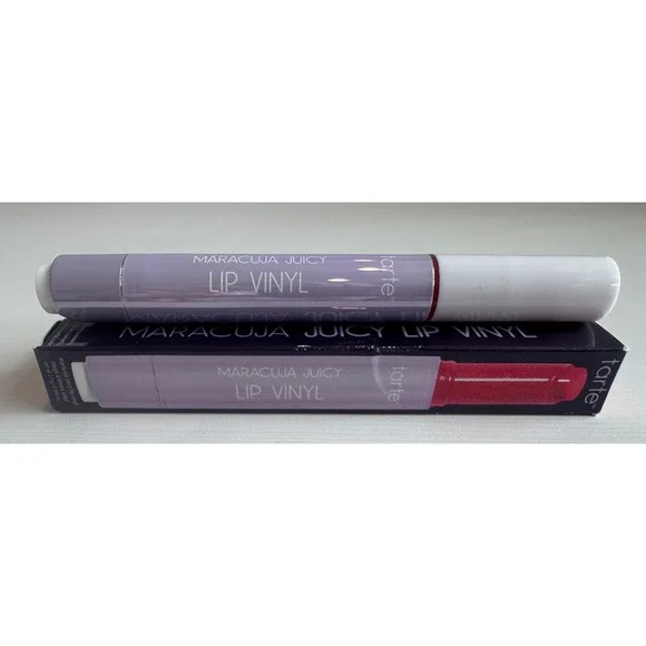 Tarte Maracuja Juicy Lip Vinyl Shimmering Bright Pink Gloss NIB