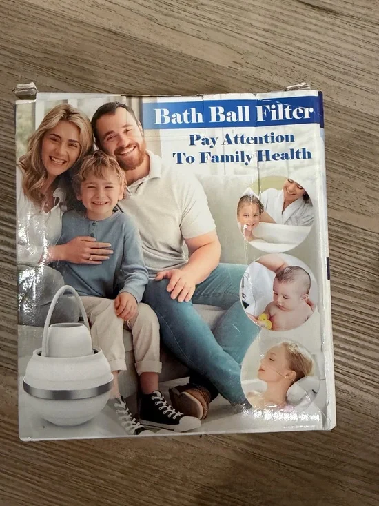 Bath Ball Filter - White Family Bath Water‎ Purifier