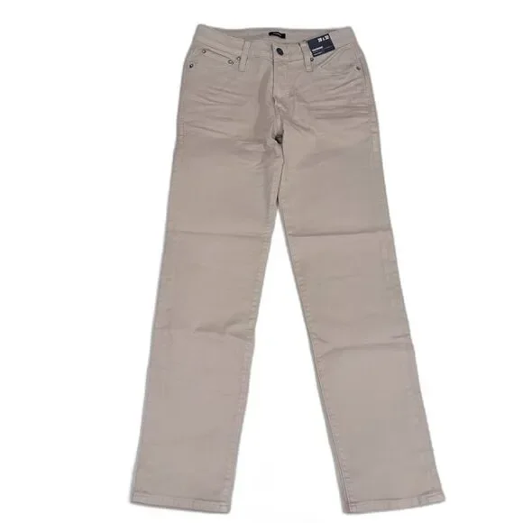 Men's Express Khaki Slim Straight Jeans 28x32 NWT