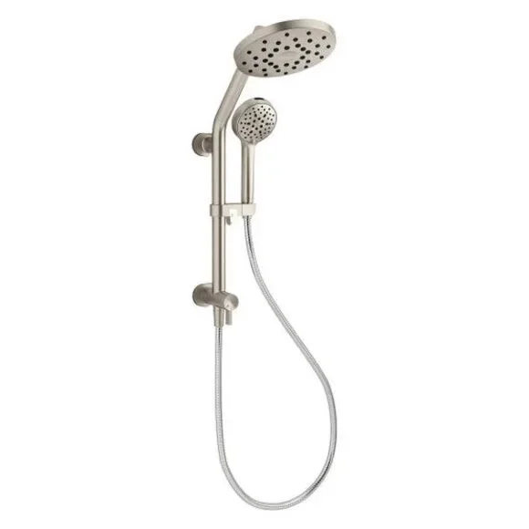 Kohler HydroRail 3-in-1 Multifunction Showerhead Kit Brushed Nickel Open Box