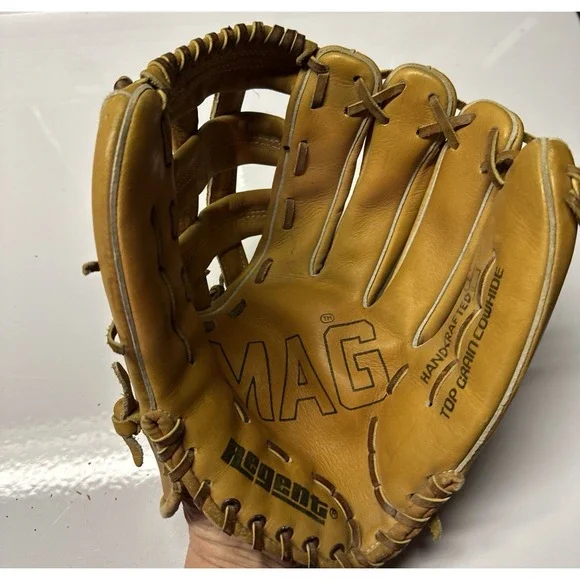 Regent MAG Left-Handed Leather Baseball/Softball‎ Glove K-2997 Size 12