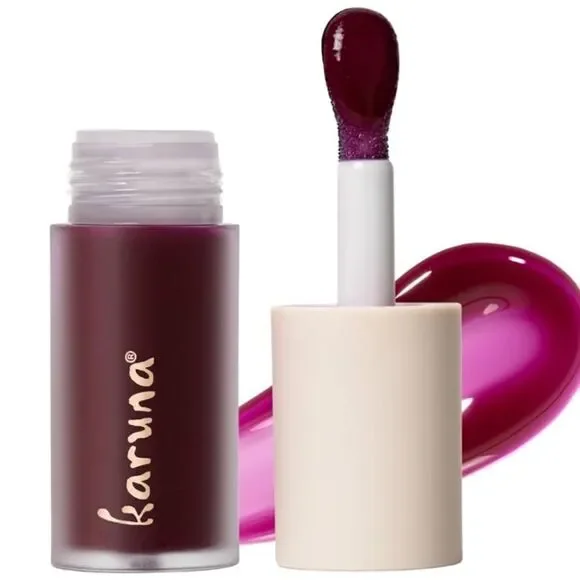 🦋 Karuna Tinted Lip Oil - Red Ginseng & Peptides Grow Grandir New Full Size