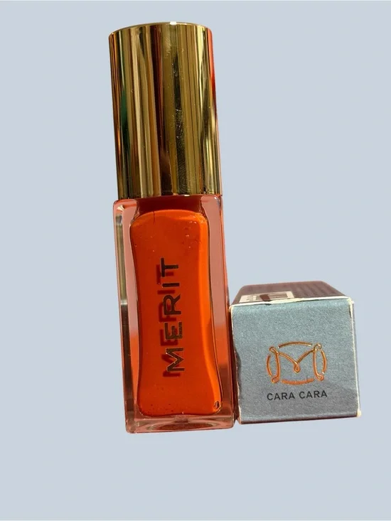 Merit Beauty Shade Slick Tinted Lip Oil in CARA CARA