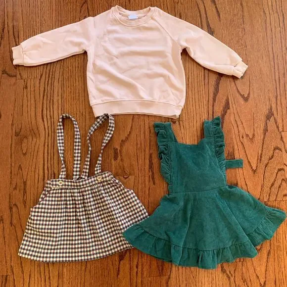 Zara & The New Class Dress Jumpers Swearshirt | Size 3-4
