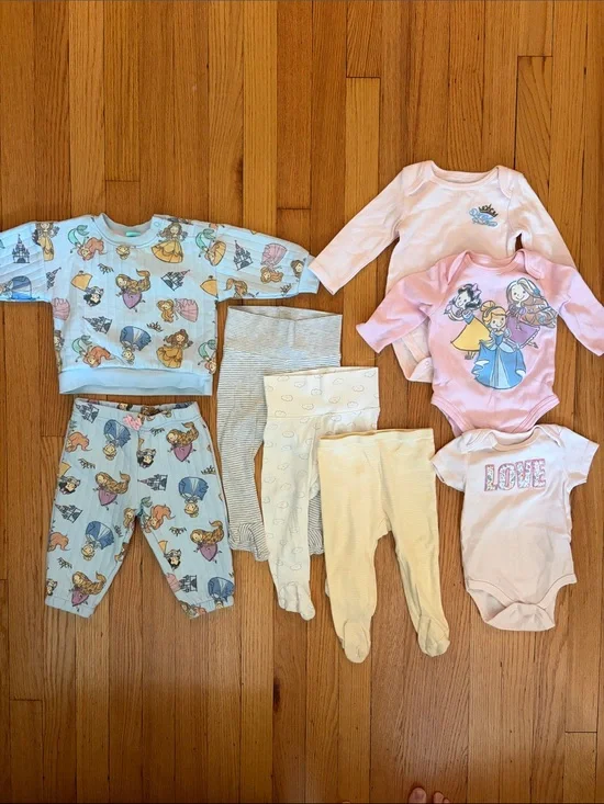 Baby Girls Clothes Bundle 6-9mo