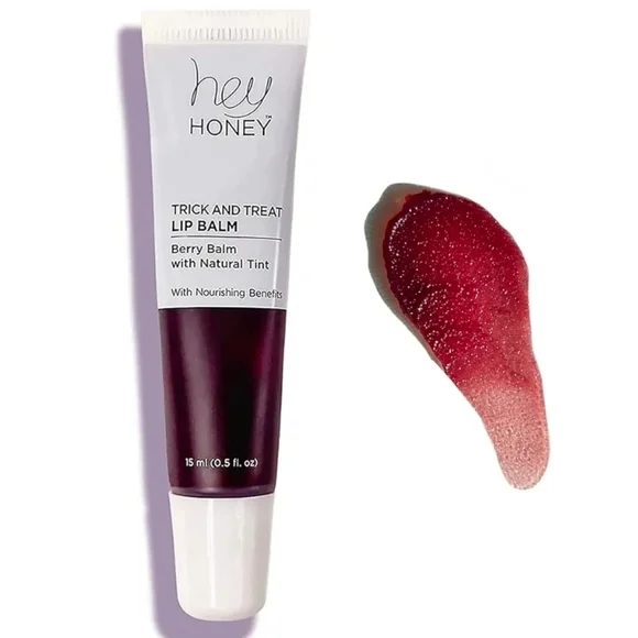 NIB Hey Honey Trick And Treat Berry Lip Balm