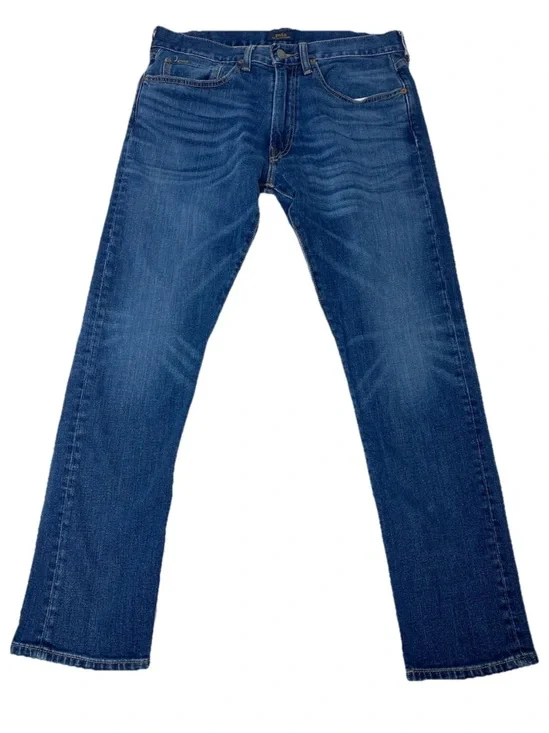 Polo Ralph Lauren The Sullivan Slim Jean 32x30 Blue Denim Classic