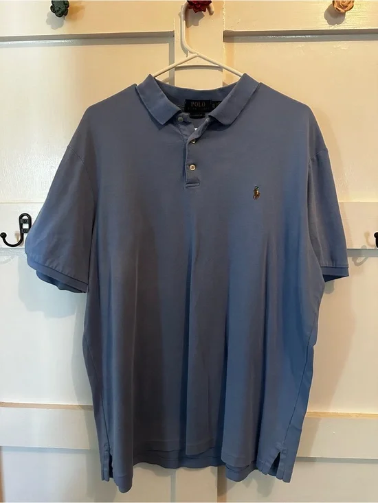Polo by Ralph Lauren Dusty Blue Short-Sleeve Polo