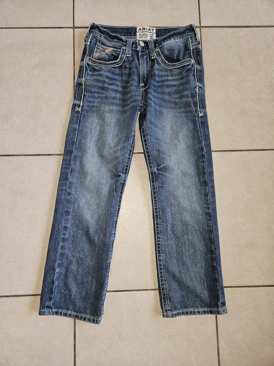 Ariat M4 Men's Blue Relaxed Straight Jeans 28/30