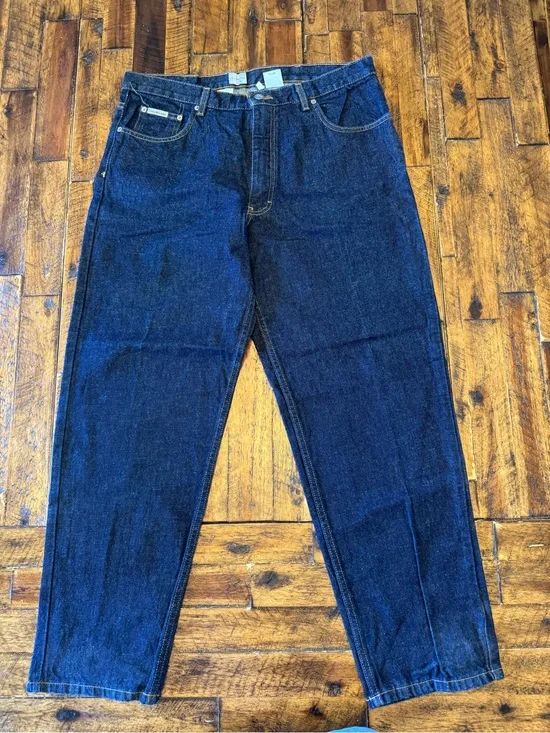Calvin Klein Jeans Indigo Straight-Leg Denim