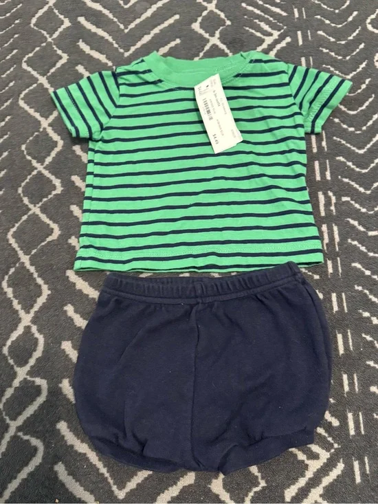 Baby boy shirt and shorts set