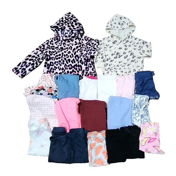 EUC HUGE Lot Baby Girls Mix Brand Clothes 20 Pieces Sz 12-1 8 Months FALL/WINTER