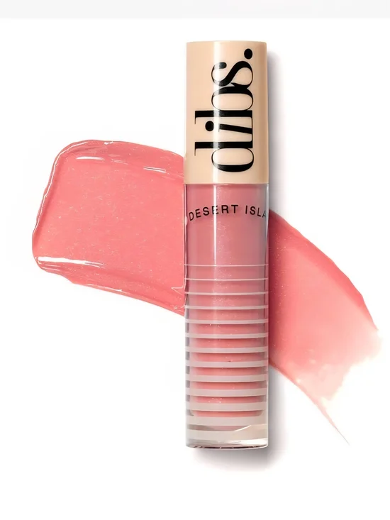 DIBS Effortlless Pink Lip Gloss - Sheer Pink Shine