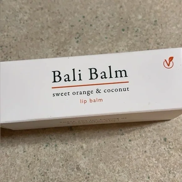 New! Bali Balm Sweet Orange & Coconut Lip Balm