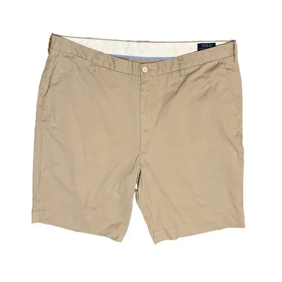 Polo Ralph‎ Lauren Stretch Classic Fit Beige Shorts Men's Size 42Tall Comfort