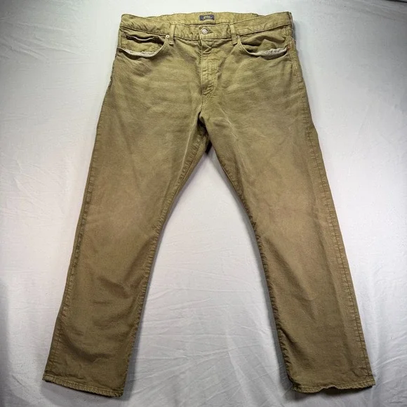 Polo Ralph Lauren Jeans Pants Mens 40x32 Greeen Classic Fit Straight Leg Preppy
