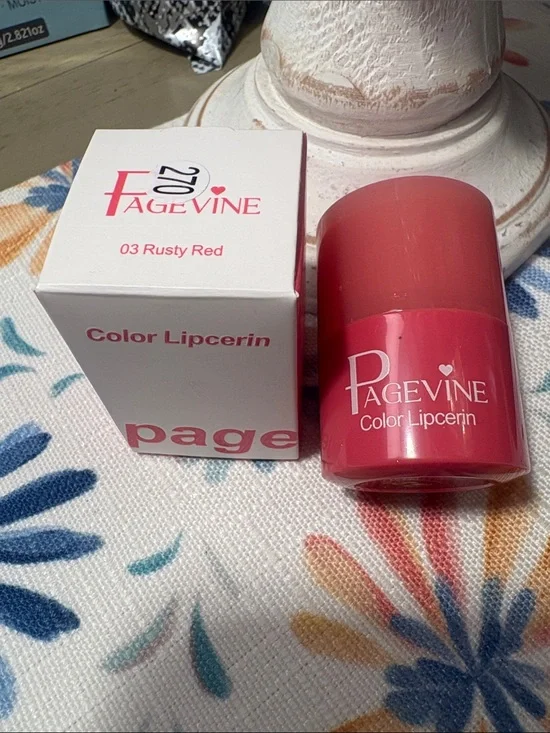 Color Lipcerin Lip Balm - Rusty Red