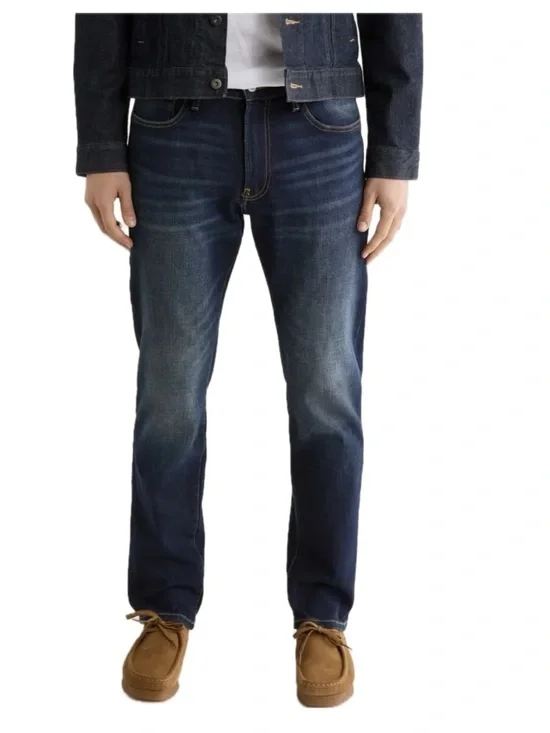 NWT Lucky Brand ☘️ Athletic Slim Jeans 412 Coolmax All Season Size 28 X 32 New