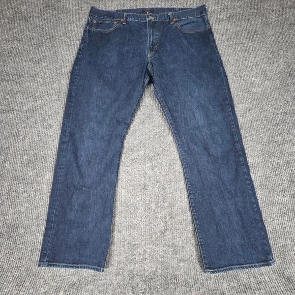 Polo Ralph Lauren‎ Men's Dark Wash Straight Leg Jeans 40x32