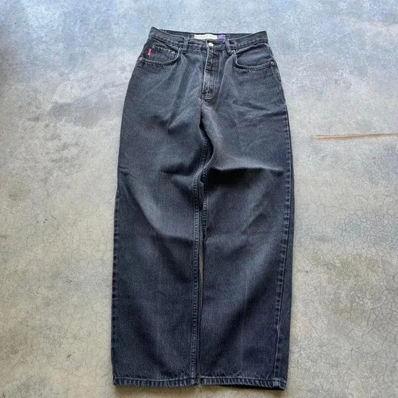 Vintage Y2K bugle boy black denim jeans 28