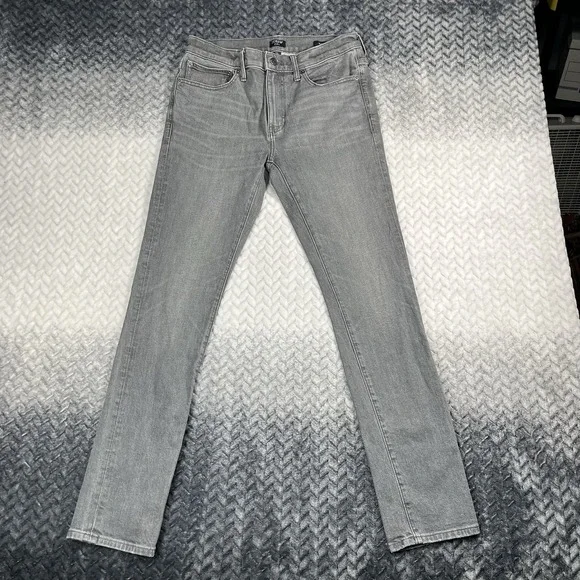 J.Crew Jeans Mens 31x32 484 Slim Fit Gray Denim 5 Pocket Pants